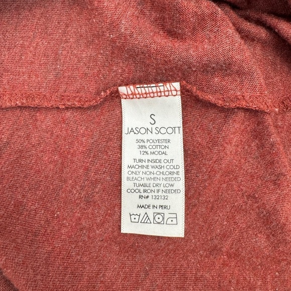 Jason Scott X Lia Bartha Asa Sleeveless Wide Leg Jumpsuit - Red Sand - Small - Picture 6 of 6